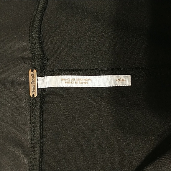 Free People Metallic Zipper Bottom Legging - Picture 6 of 11